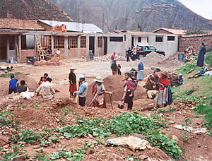 Der Weiterbau des Jugendhauses in Quiquijana ist gesichert
